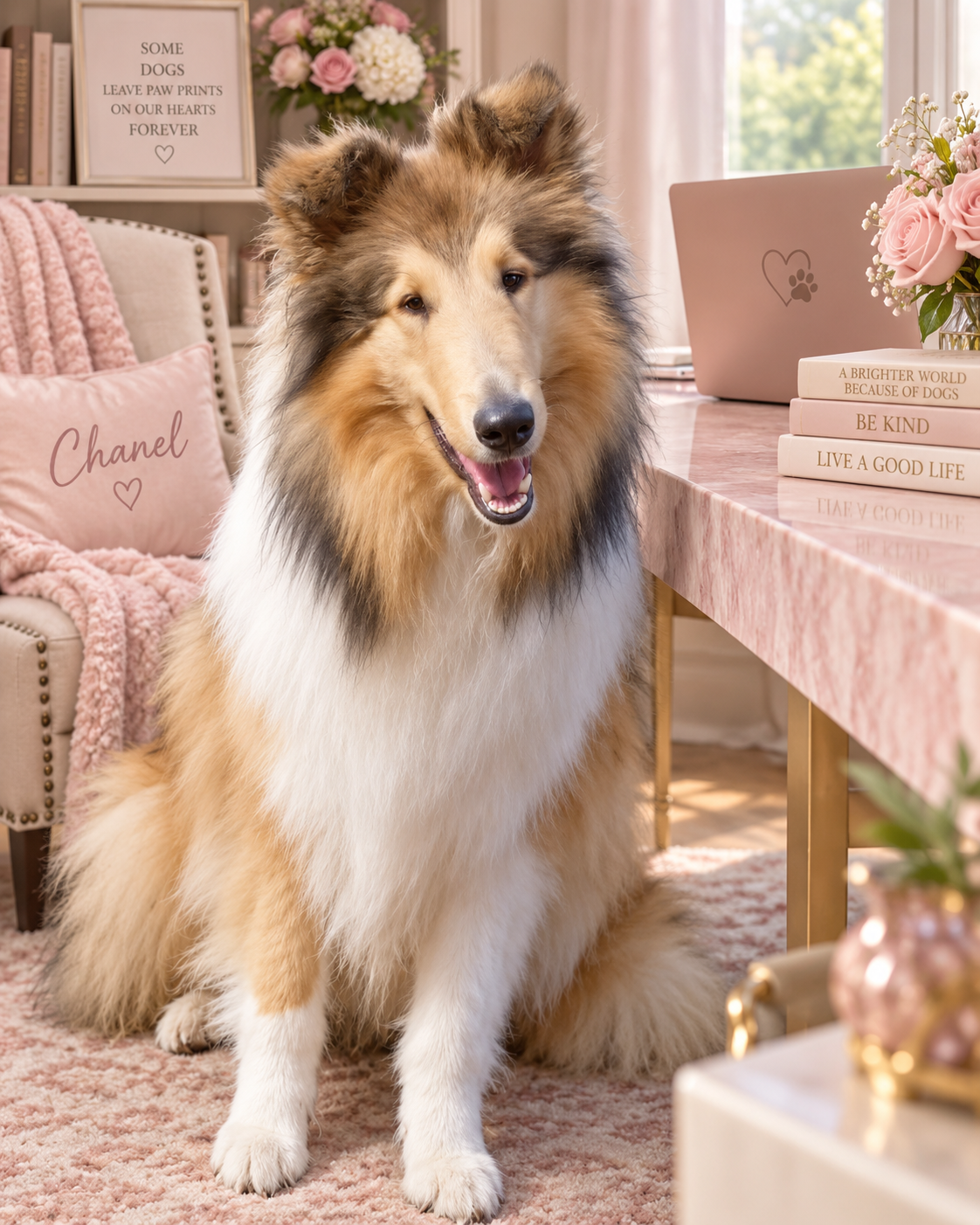 Chanel, Bogart’s aunt and Jill’s heart dog